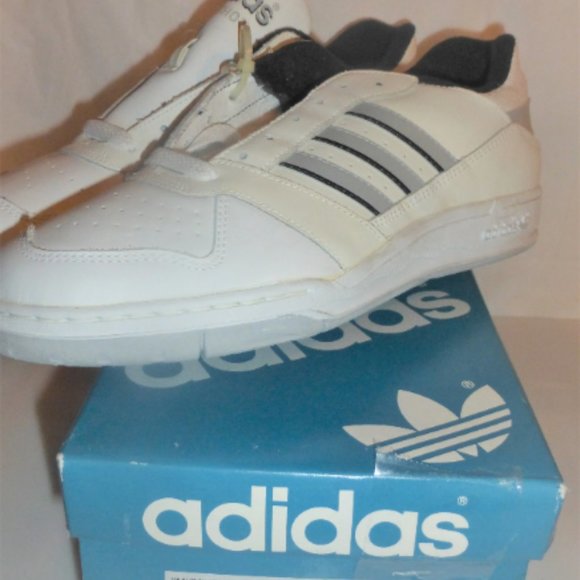 SH4 1980's Vintage Adidas Running SHOES Size 9 Men's Adidas Dropshot Tennis Shoe - Picture 1 of 10